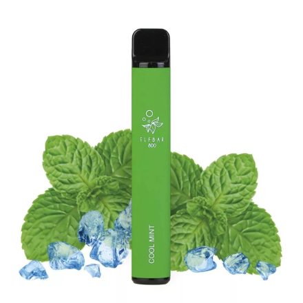 ELF BAR 800 - Cool Mint 0% - Bez Nikotínu Jednorázová Elektronická Cigareta