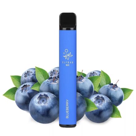 ELF BAR 800 - Blueberry 0% - Bez Nikotínu Jednorázová Elektronická Cigareta