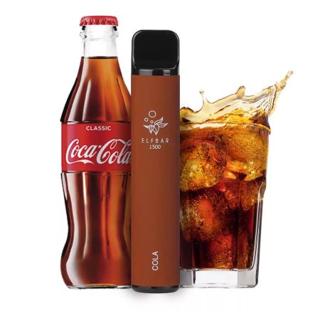 ELF BAR 1500 - Cola 5% Jednorázová Elektronická Cigareta