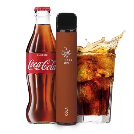 ELF BAR 1500 - Cola 2% Jednorázová Elektronická Cigareta