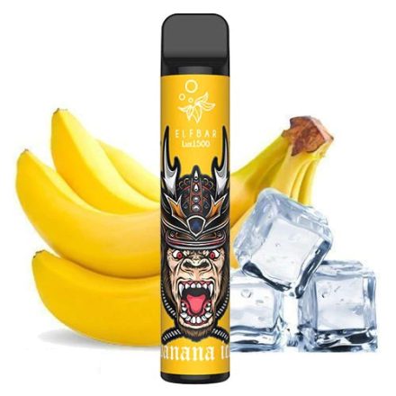 ELF BAR 1500 Lux - Banana Ice 5% Jednorázová Elektronická Cigareta