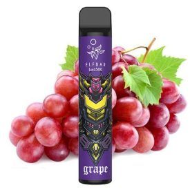ELF BAR 1500 Lux - Grape 5% Jednorázová Elektronická Cigareta