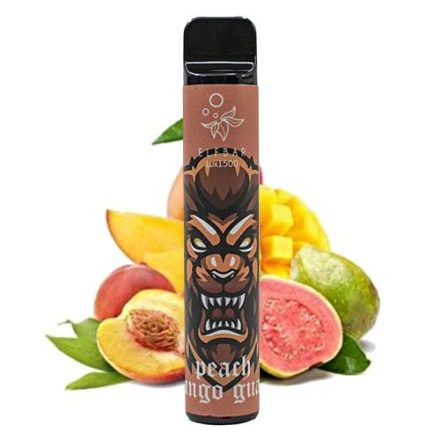 ELF BAR 1500 Lux - Peach Mango Guava 5% Jednorázová Elektronická Cigareta