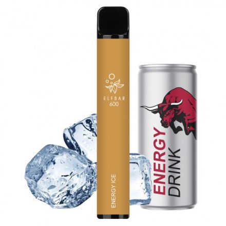 ELF BAR 600 - ElfBull Ice 2% Jednorázová Elektronická Cigareta