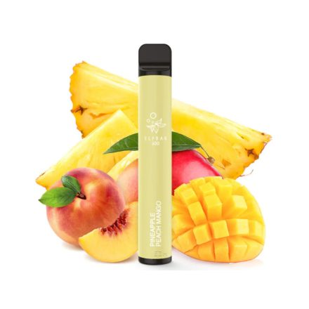 ELF BAR 600 - Pineapple Peach Mango 2% Jednorázová Elektronická Cigareta