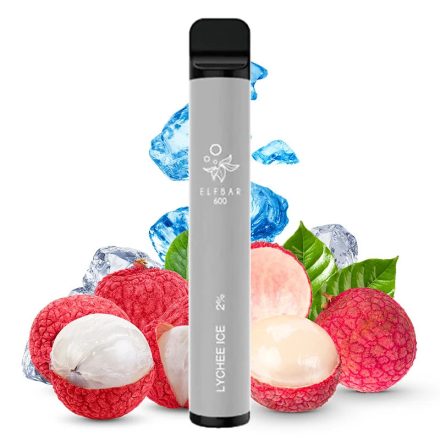 ELF BAR 600 - Lychee Ice 2% Jednorázová Elektronická Cigareta
