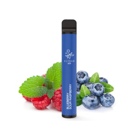 ELF BAR 600 - Blueberry Sour Raspberry 2% Jednorázová Elektronická Cigareta