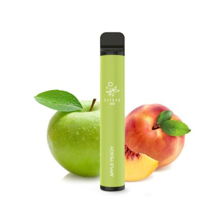 ELF BAR 600 - Apple Peach 2% Jednorázová Elektronická Cigareta