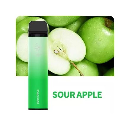 ELF BAR 3600 - Sour Apple 5% - Jednorázová Elektronická Cigareta - Nabíjateľné