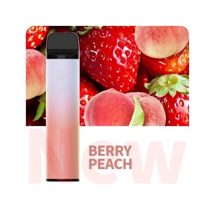 ELF BAR 3600 - Berry Peach 5% - Jednorázová Elektronická Cigareta - Nabíjateľné