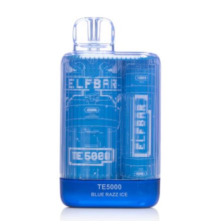 ELF BAR TE5000 - Blue Razz Ice  5% Jednorázová Elektronická Cigareta