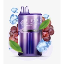 ELF BAR BC20000 - Grape Ice 5% - Rechargeable