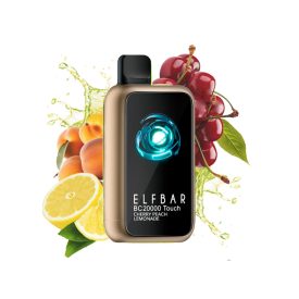   ELF BAR BC20000 Touch - Cherry Peach Lemonade 5% - Rechargeable