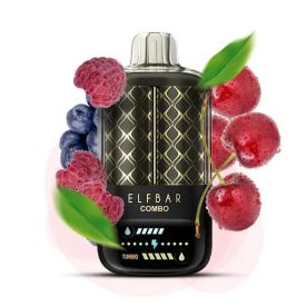 ELF BAR Combo 25000 - Blueberry Sour Raspberry & Cherry 5%