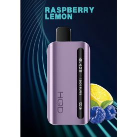 HQD Glaze 12000 - Raspberry Lemon 5% - Rechargeable
