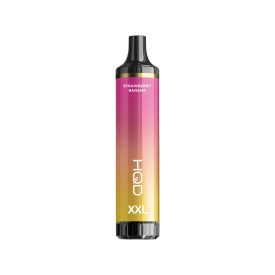 HQD XXL 4500 - Strawberry Banana 4% Jednorázová Elektronická Cigareta