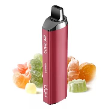 HQD Cuvie Air 4000 - Gummies 5% Jednorázová Elektronická Cigareta