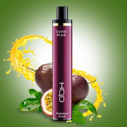HQD Cuvie Plus 1200 - Passion Fruit 2% Jednorázová Elektronická Cigareta