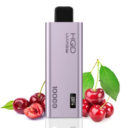 HQD Ultima Pro 10000 - Cherry 5% Jednorázová Elektronická Cigareta