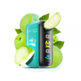 ELF BAR RAYA D3 25000 Double Apple 5% jednorazový vape, elektronická cigareta