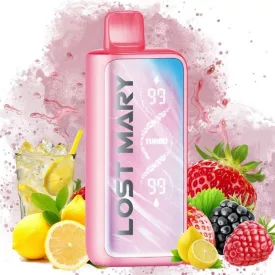 Lost Mary MT50000 Strawberry Raspberry Lemonade 5% jednorazový vape, elektronická cigareta