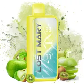 Lost Mary MT50000 Sour Apple Kiwi 5% jednorazový vape, elektronická cigareta